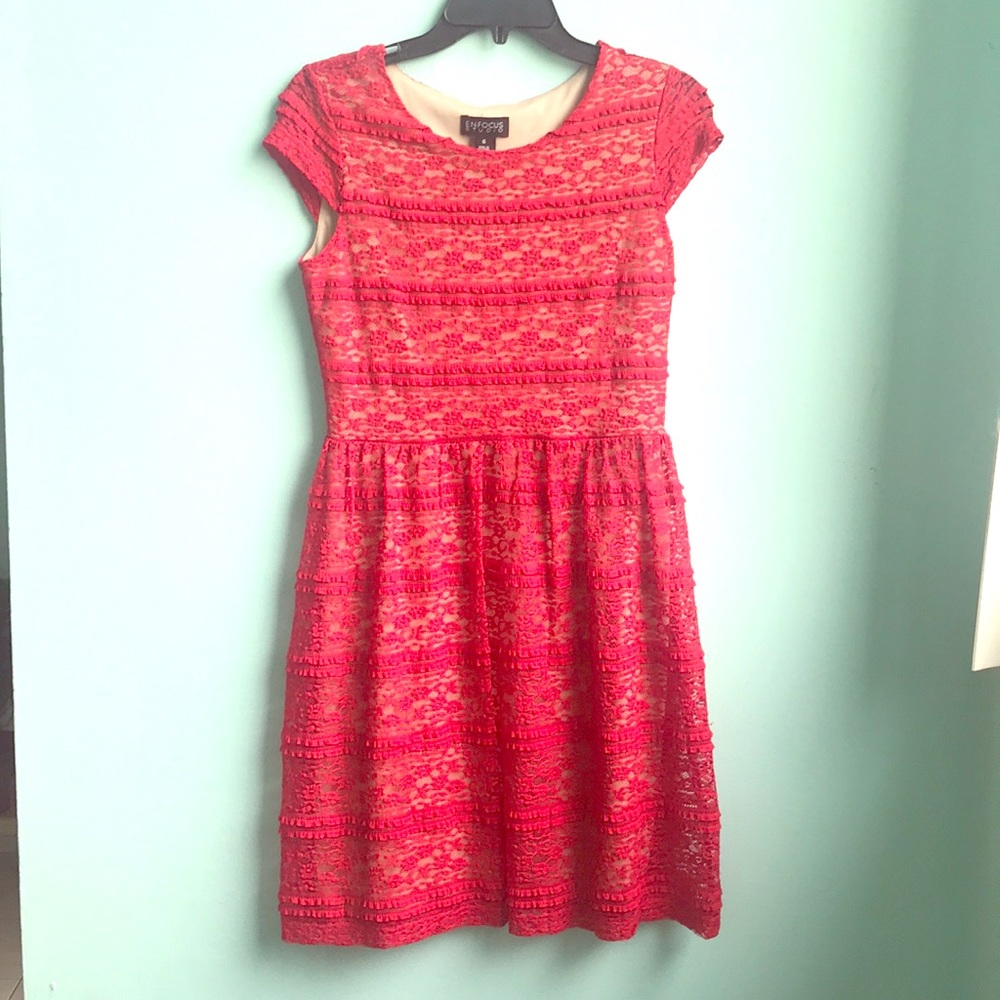 Red dress